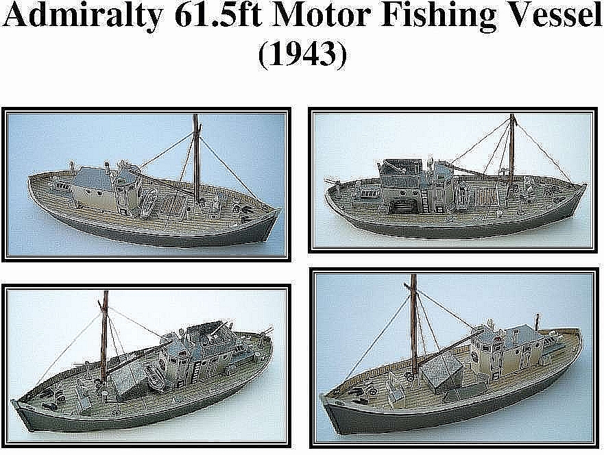 Plan Fishingboat Admiralty 61 1943